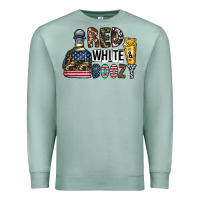 Seafoam Tequila Premium Sweatshirt - CowhideDigitalArt
