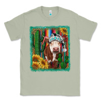 Matcha Western Christmas Cow Classic Tee - RanaPortraitStore
