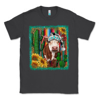 Smoke Western Christmas Cow Classic Tee - RanaPortraitStore