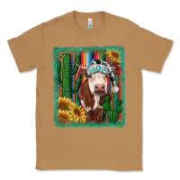Toasted Coconut Western Christmas Cow Classic Tee - RanaPortraitStore