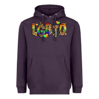 Plum lgbtq Heavyweight Hoodie - Zillion Design Studio