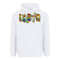 White lgbtq Heavyweight Hoodie - Zillion Design Studio