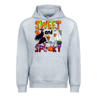 Heather Grey Sweet and spooky Urban Hoodie - NancyCooperArtShop