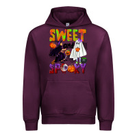 Mauve Wine Sweet and spooky Urban Hoodie - NancyCooperArtShop