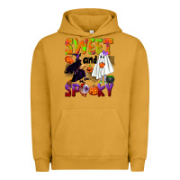 Pigment Peanut Butter Sweet and spooky Urban Hoodie - NancyCooperArtShop