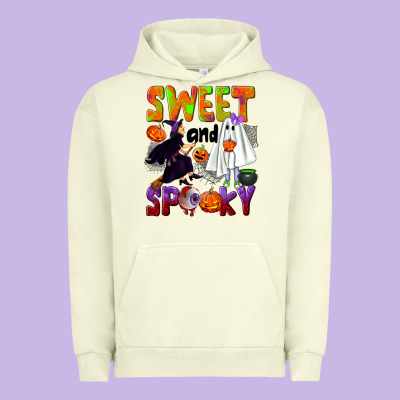 Sweet And Spooky Urban Hoodie Designed By Nancycooperartshop