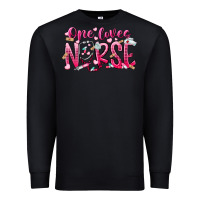 Black one loves nurse Premium Sweatshirt - RacoonDesign