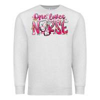 Oatmeal Heather one loves nurse Premium Sweatshirt - RacoonDesign