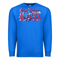 True Royal one loves nurse Premium Sweatshirt - RacoonDesign