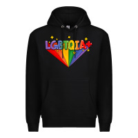 Black lgbtqıa  pride week Premium Hoodie - AdoDesignShop