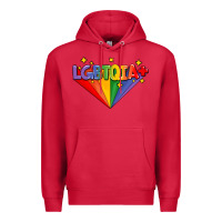 Cardinal lgbtqıa  pride week Premium Hoodie - AdoDesignShop