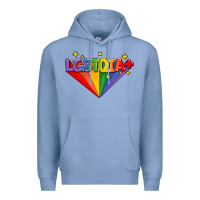 Colony Blue lgbtqıa  pride week Premium Hoodie - AdoDesignShop