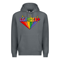 Rock lgbtqıa  pride week Premium Hoodie - AdoDesignShop