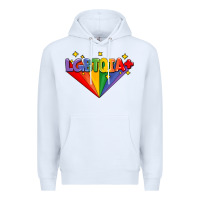 White lgbtqıa  pride week Premium Hoodie - AdoDesignShop