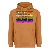 Meerkat lgbtq and usa flag Heavyweight Hoodie - Zillion Design Studio