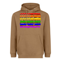 Toasted Coconut lgbtq and usa flag Heavyweight Hoodie - Zillion Design Studio