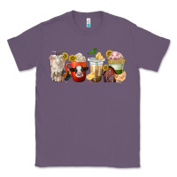 Lavender farm animals coffee cups Classic Tee - texasbilliewilder