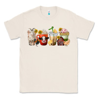 Natural farm animals coffee cups Classic Tee - texasbilliewilder