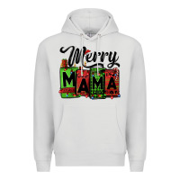 Dove Grey merry mama Christmas Premium Hoodie - Jasminsmagicworld