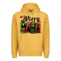 Mustard merry mama Christmas Premium Hoodie - Jasminsmagicworld