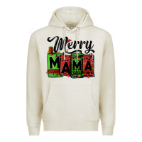 Oatmeal Heather merry mama Christmas Premium Hoodie - Jasminsmagicworld