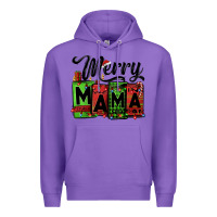 Purple merry mama Christmas Premium Hoodie - Jasminsmagicworld