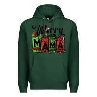Sports Green merry mama Christmas Premium Hoodie - Jasminsmagicworld
