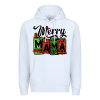 White merry mama Christmas Premium Hoodie - Jasminsmagicworld
