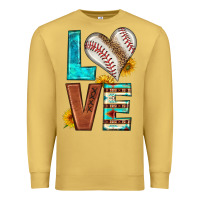 Antique Gold western love baseball Premium Sweatshirt - HRA Design Shop