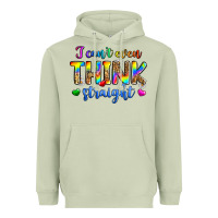 Matcha i can't even think straight Heavyweight Hoodie - Zillion Design Studio