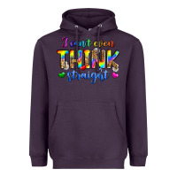 Plum i can't even think straight Heavyweight Hoodie - Zillion Design Studio