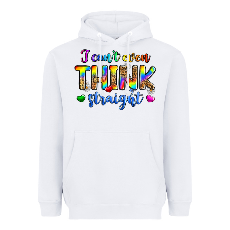I Can't Even Think Straight Heavyweight Hoodie by Zillion Design Studio | Teevron