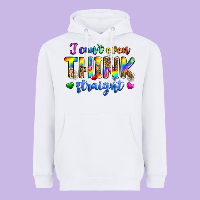 I Can't Even Think Straight Heavyweight Hoodie Designed By Zillion Design Studio