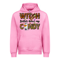 Fuchsia Pink Witch better have my candy Urban Hoodie - NancyCooperArtShop