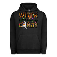 Pigment Black Witch better have my candy Urban Hoodie - NancyCooperArtShop
