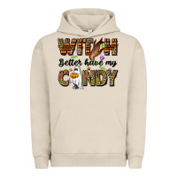 Pigment French Oak Witch better have my candy Urban Hoodie - NancyCooperArtShop
