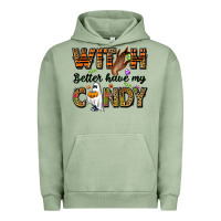 Pigment Oil Green Witch better have my candy Urban Hoodie - NancyCooperArtShop
