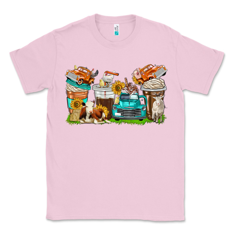 Farm Truck Coffee Cups Classic Tee by texasbilliewilder | Teevron