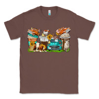 Chestnut farm truck coffee cups Classic Tee - texasbilliewilder