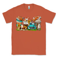 Copper farm truck coffee cups Classic Tee - texasbilliewilder