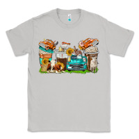 Moon Dust farm truck coffee cups Classic Tee - texasbilliewilder