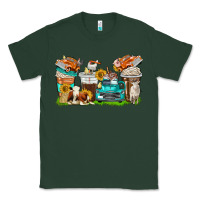 Sports Green farm truck coffee cups Classic Tee - texasbilliewilder