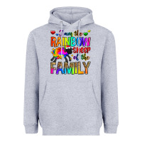 Heather Grey i am the rainbow sheep of the family Heavyweight Hoodie - Zillion Design Studio