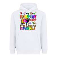 White i am the rainbow sheep of the family Heavyweight Hoodie - Zillion Design Studio