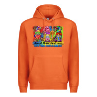 Carrot accept understand love autism awareness western background Premium Hoodie - BarkalooDesign