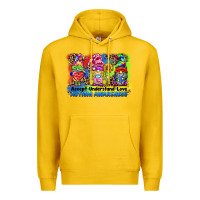 Lemon accept understand love autism awareness western background Premium Hoodie - BarkalooDesign