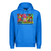 True Royal accept understand love autism awareness western background Premium Hoodie - BarkalooDesign