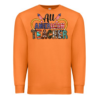 Carrot all american teacher Premium Sweatshirt - CowhideDigitalArt