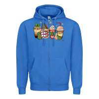 True Royal christmas tree cake  coffee cups Zipper Hoodie - Zillion Design Studio