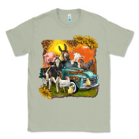 Matcha farm truck with farm animals Classic Tee - texasbilliewilder